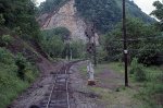 Approaching the wye at Cedar Bluff, VA